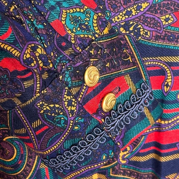 California Design By Dorothy Samuel Vintage Dress Size No Size Tag - Picture 11 of 11